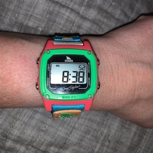 Freestyle Shark Classic Clip Watch Black/Neon
